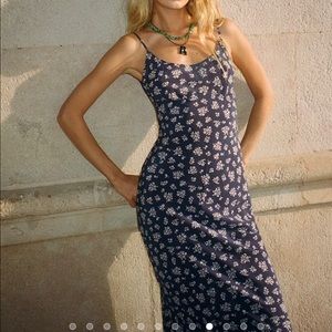 Realisation Par The Iggy dress in Saffron Bleu XS